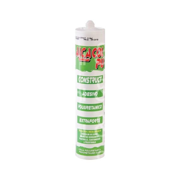 Al-ca 07pucon310 sigillante adesivo alcacol pu construct poliuretano contenuto ml 310 utilizzo universale