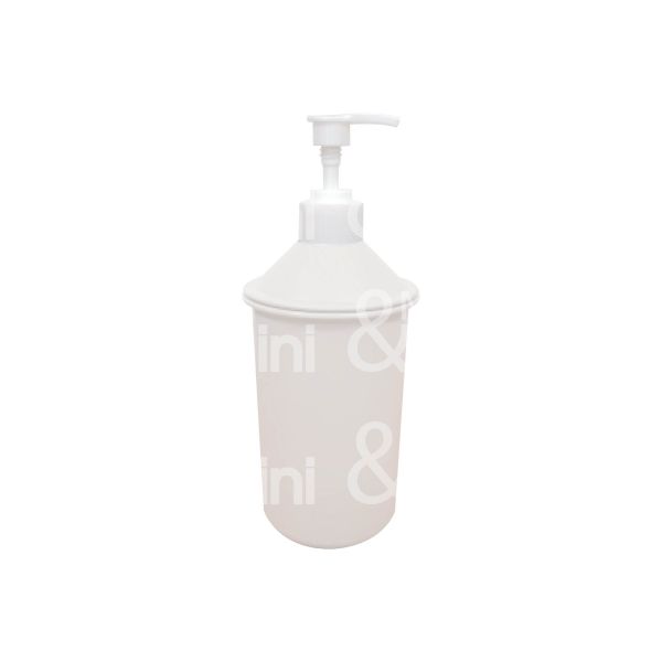 Effe hydro 571 dosatore per sapone art. 571 pvc colore bianco misura h 18,5 cm - Ø esterno 7 cm