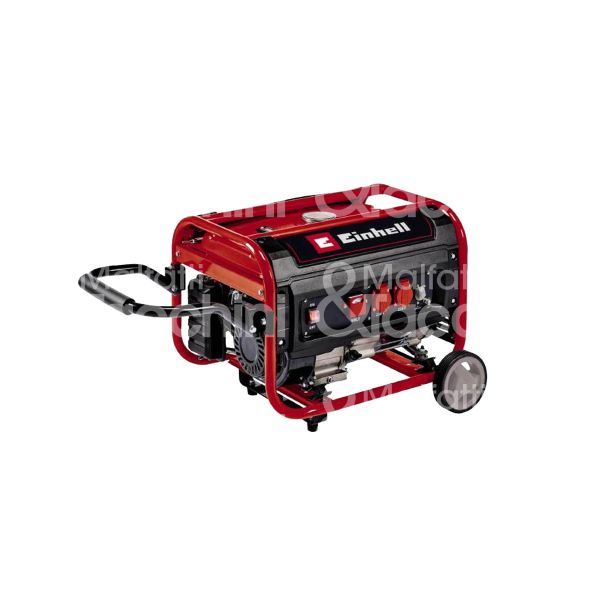 Einhell 4152551 generatore di corrente tc-pg35/es alimentazione benzina 4 tempi presa 2 a 230 v serbatoio lt. 15 cilindrata 208 cm3 potenza motore 4100 w peso kg. 42,1