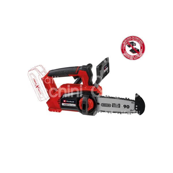 Einhell 4600020 elettrosega potatura a batteria fortexxa 18/20 th li-solo linea x-change potenza 18 v batteria senza taglio mm 140