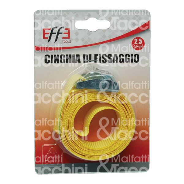 Gruppo gieffe 130010n cinghia con fibbia autobloccante art. 130010n poliestere colore rossa l mt 1,5 - h mm 25