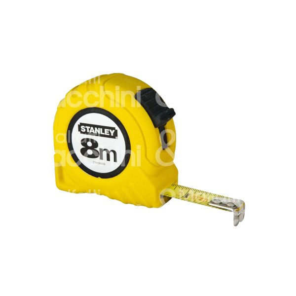 Stanley 1-30-457 flessometro art. 1-30-457 plastica misura mt 8 nastro mm 25 con fermo