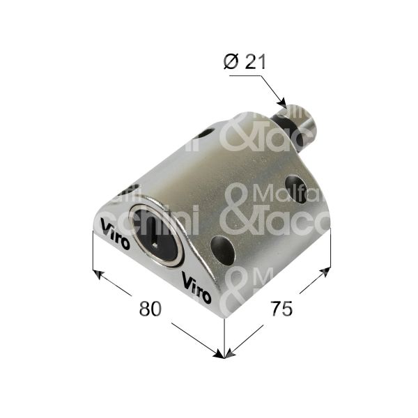 Viro 4217 chiusura per serranda eagle chiave piatta cifratura kd