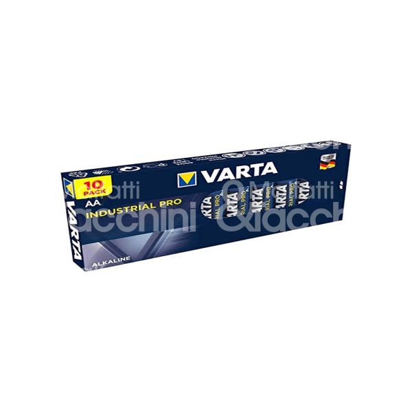 Varta 4006211111 pila aa stilo alkaline confezione pz 10 - volts 1,5 v -