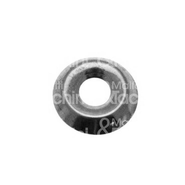 M&t 900 26316 orlo sottovite ferro nichelato Ø interno mm 3,8 Ø esterno mm 10