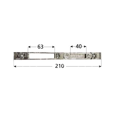 Agb f116920501 nottolino per sicurtop ambidestra