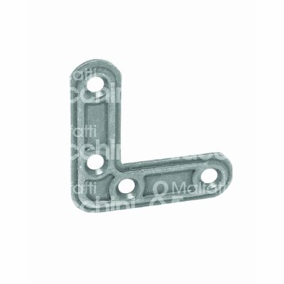 Aldeghi 153z5 cantonale rinforzo leggero art. 153 z acciaio stampato zincato l mm 50 h mm 50 spessore mm 1,5