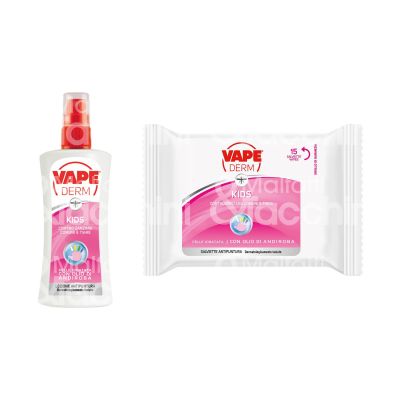 Vape 2574994 vape derm kids art. 2574994 erogazione lozione utilizzo antipuntura contenuto ml 100