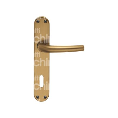 Brialma 507000676 maniglia con placca sydney alluminio bronzo foro patent quadro mm 8 interasse mm 90 l mm 44 h mm 220