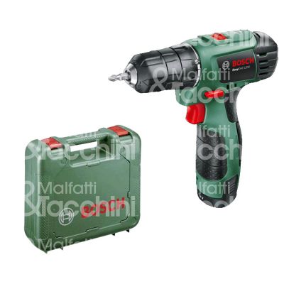 Bosch 06039a210e trapano avvitatore a batteria in valigetta easy drill 1200 linea hobby potenza 12 v batteria 1 x 1,5 ah