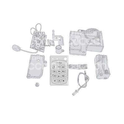 Cisa 07114170 kit conversione cassaforte vision 6 volt.