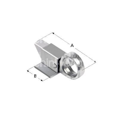 Comunello 630 cricchetto per vasistas art. 630 ferro zincato utilizzo con ferrogliera 630 mm 65