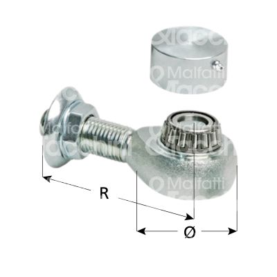 Comunello 82m24 cardine inferiore per cancello art. 82 acciaio zincato filetto m 24 Ø mm 60 l mm 130 x h mm 55 portata kg 200