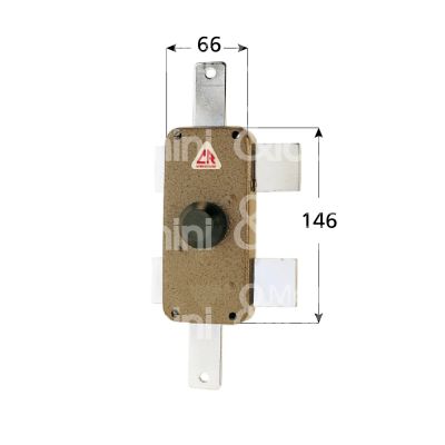 Cr 230p deviatore triplice a pompa Ø27 apertura interna con pomolo ambidestra