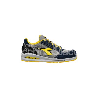 Diadora 176217n38 scarpa antinfortunistica bassa run net airbox low classe di protezione s1p src taglia 38 colore blu cosmo / grigio roccia lunare tomaia tessuto scamosciato suola pu puntale acciaio 200 j lamina antiperforazione conformità en iso 20345:20