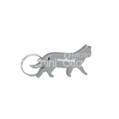 Art. mu3460 portachiavi munkees mod. gatto con funzione apri bottiglie