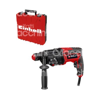 Einhell 4257980 martello demolitore in valigetta tc-rh 800 4f potenza 800 w forza percussioni 2,6 j mandrino sds plus peso kg 3,12