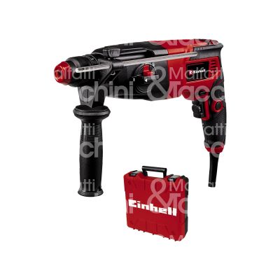 Einhell 4257992 martello demolitore in valigetta tc-rh 620 potenza 620 w forza percussioni 2,2 j mandrino sds plus peso kg 2,61