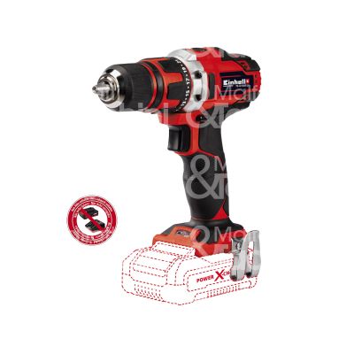 Einhell 4513925 trapano a batteria te-cd 18/40 li-solo gamma x-change potenza 18 v batteria senza serraggio autoserrante peso senza batteria kg 1,1