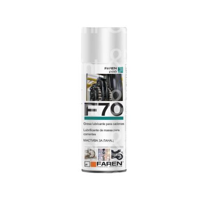 Faren 970003 grasso spray f 70 utilizzo bike contenuto ml 400