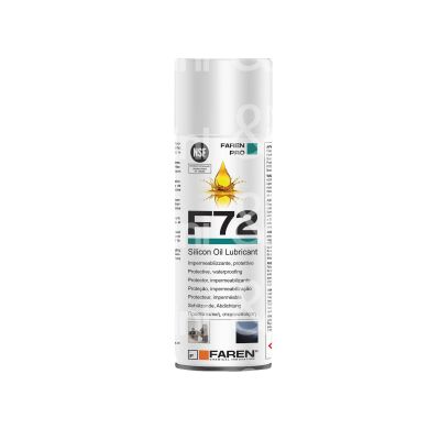 Faren 972003 lubrificante f 72 utilizzo silicone spray contenuto ml 400