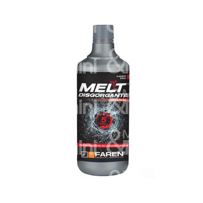 Faren melt750 disgorgante liquido melt utilizzo per uso professionale contenuto ml 750