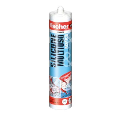 Fischer 09219 silicone sam 280 acetico contenuto ml 280 colore trasparente utilizzo universale