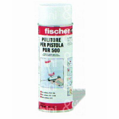 Fischer 09286 pulitore per pistola e schiuma pur 500 erogazione pistola contenuto ml 500 colore incolore