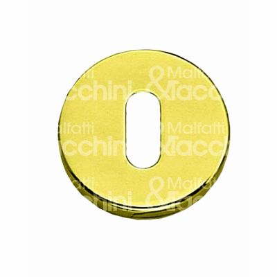 Ghidini 55748631001 bocchetta milena ottone lucido verniciato foro patent Ø mm 45