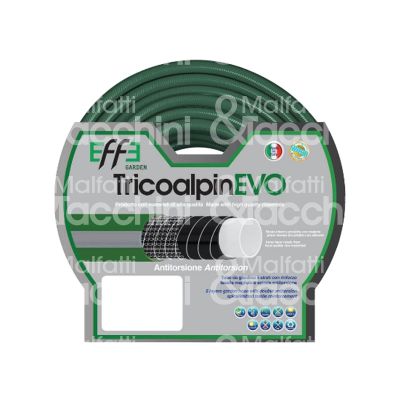 Gruppo gieffe 220170n tubo irrigazione tricoalpin evo art. 220170n verde Ø 5/8 pollici mt 15