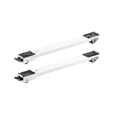 Gruppo gieffe 310020n set pz 2 carrello estensibile per mobili art. 310020n struttura acciaio portata kg 80