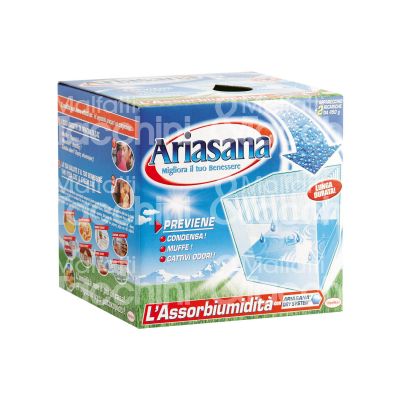 Henkel 673932 kit ariasana 2 ricariche incluse classic maxi sali contenuto gr. 450 cad. profumazione inodore