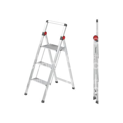 Gierre bs301 sgabello parapetto mini slimstep alluminio 3 gradini portata kg 150 h cm 113 x l cm 40 x p cm 5