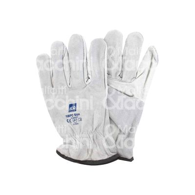 Icoguanti gbfc8 guanto lavoro mechanical safety 142 materiale pelle fiore crosta taglia 8