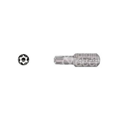 Krino 61094010 inserto per viti torx per avvitatore art. 61094010 acciaio impronta tx 7 - l mm 25 - attacco 1/4 pollici c pz 10