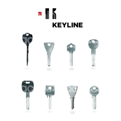 Keyline 10jw chiavi doppia mappa ottone nikelato