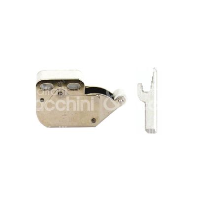 Metal group mg42671 cricchetto a spinta per mobili mini latch art. 188 bianco l mm 11 h mm 27 p mm 39