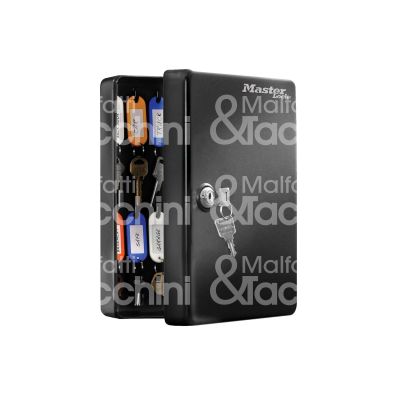 Master lock europe sas kb-25ml cassetta portachiavi art. kb-25ml acciaio cifratura kd nero posti p. 25 l 188 mm h 250 mm p 85 mm