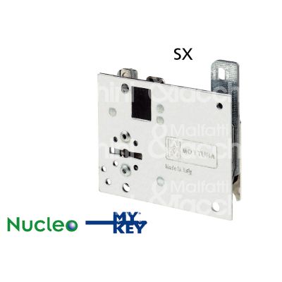 Mottura 91059bdx nucleo ricambio dx chiavi : 3 lunghezza 40 cifratura kd