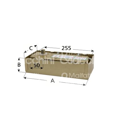 O.m.v. 40150 chiudiporta pavimento ts70 forza 2÷3 90° portata kg max 180