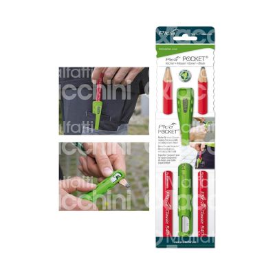 Pica marker 50502 matita pica pocket art. 50502 colore verde