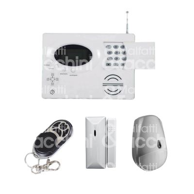 Proxe 502000 kit allarme 1 centralina pstn comunicazione wireless per uso interno alimentazione 15v 1,5a