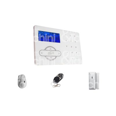 Proxe 502002 kit allarme 1 centralina touch comunicazione wireless per uso interno alimentazione 15v 1,5a