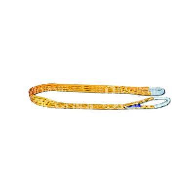 Strops cedllc90m2 fasce di sollevamento nastro piatto art. cedllc90m2 poliestere alta tenacita' colore giallo l mt  2 portata kg 3000 attacco asole rinforzate uni en 1492-1