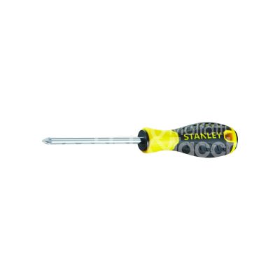 Stanley stht160274 cacciavite pozidriv stht1-60274 essential impugnatura bimateriale impronta pz 1 lama mm 4,5 - l mm 100