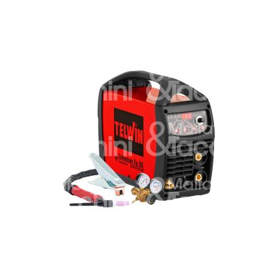 Telitalia 816024 saldatrice inverter technology tig 182 tipo saldatura mma/tig ac/dc elettrodi 1,6 - 4 mm corrente assorbita max 33 a potenza assorbita max 5,5 kw peso kg 16,4