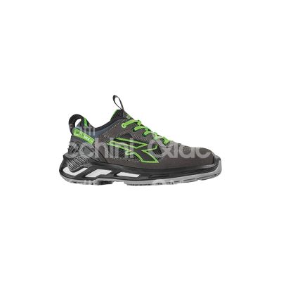 U-power 2002639 scarpa antinfortunistica bassa negan classe di protezione s1p src esd taglia 39 colore grigio/verde tomaia nylon suola pu/pu e infinergy puntale airtoe lamina antiperforazione conformità en iso 20345:2011