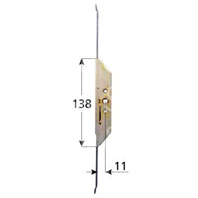 M&t 900 09408 movimento cremonese infilare art. 2000/11 acciaio tropicalizzato e mm 11