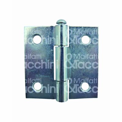 M&t 900 18301 cerniera a libro perno sfilabile art. 804 sezione quadra acciaio zincato pollici 2 x 2 l mm 50 - h mm 50