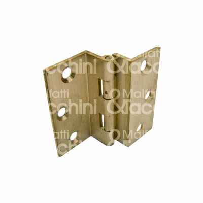 M&t 900 18731 cerniera a libro perno fisso art. 4103 sezione collo intero ottone satinato l mm 35 - h mm 35